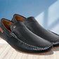 Black Leather Lightweight Penny Driving Shoes