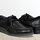 Black Leather Formal Lace-Up Shoes For Men