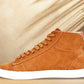 Camel Genuine Suede Leather Ankle Sneakers for Men