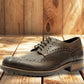 Brown Genuine Leather Lace-Up Shoes For Men