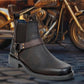 Brown Genuine Leather Riding Boots For Men