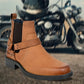 Camel Genuine Leather Riding Boots For Men