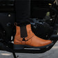 Camel Genuine Leather Riding Boots For Men