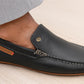 Black Leather Lightweight Penny Driving Shoes