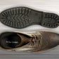 Brown Genuine Leather Men's brogue lace-up boots for Casual Wear