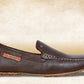Brown Leather Lightweight Penny Driving Shoes
