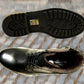 Black Genuine Leather Men's Lace-up Boots For Casual & Party Wear
