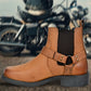 Camel Genuine Leather Riding Boots For Men