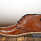 Tan Leather Men Mid Top Boots