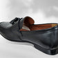 Black Leather Formal Tassel Loafers