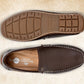 Brown Leather Lightweight Penny Driving Shoes