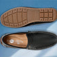 Black Leather Lightweight Penny Driving Shoes