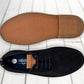 Navy Suede Men's Formal Lace-Up Shoes with Memory Foam Comfort