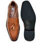 Tan Leather Tassel Formal Loafers