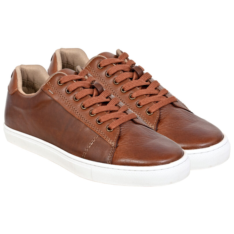 ROMFORD SMART LACE UP TRAINERS