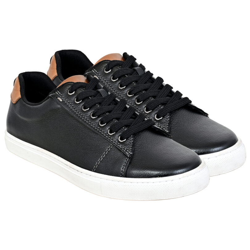 ROMFORD SMART LACE UP SUEDE TRAINERS