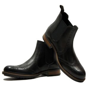 ALBERT BROGUE CHELSEA BOOT