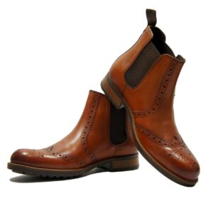 ALBERT BROGUE CHELSEA BOOT